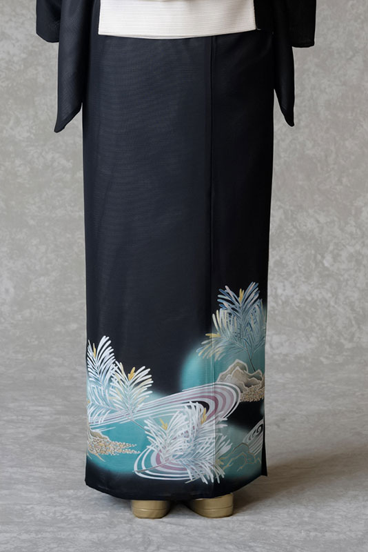 裾模様（後ろ）