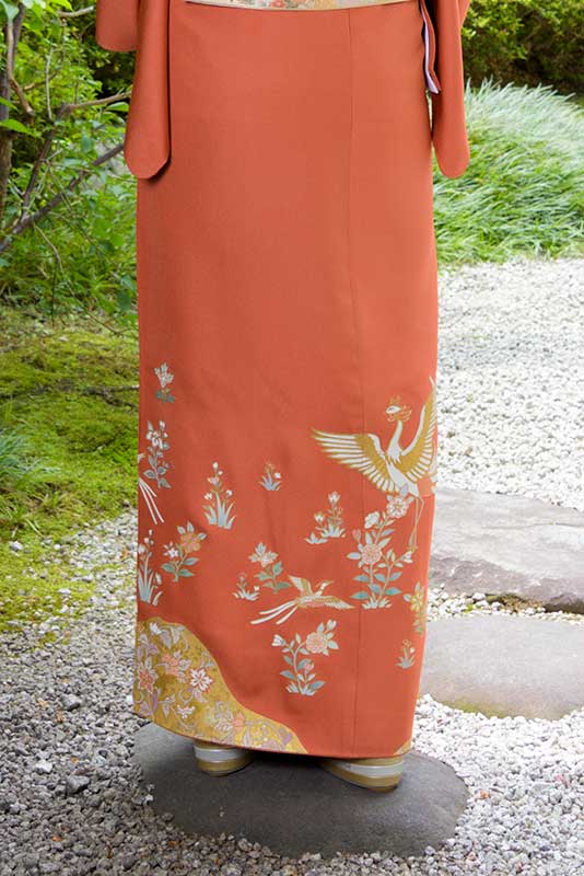 裾模様（後ろ）
