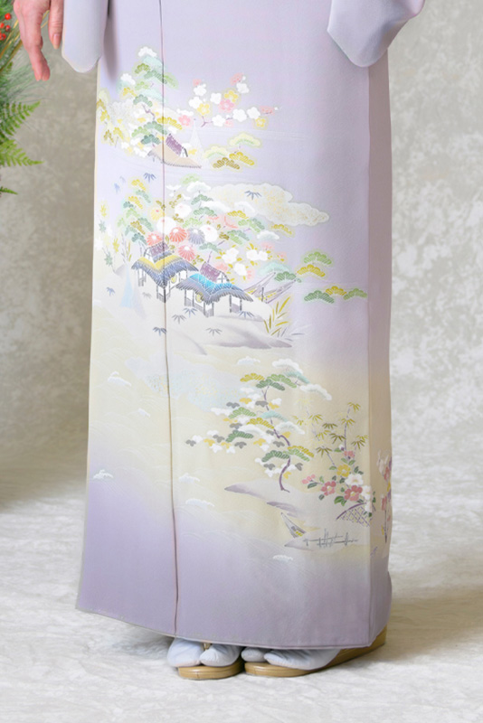 裾模様（前）