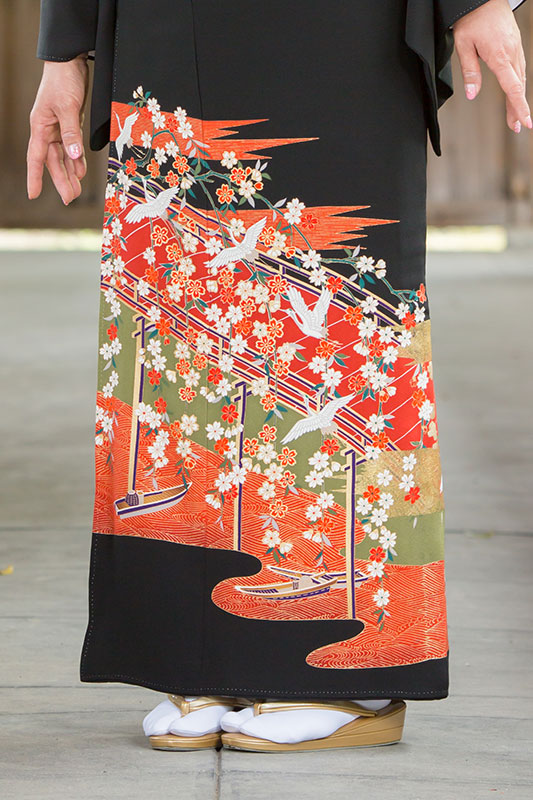 裾模様（前）