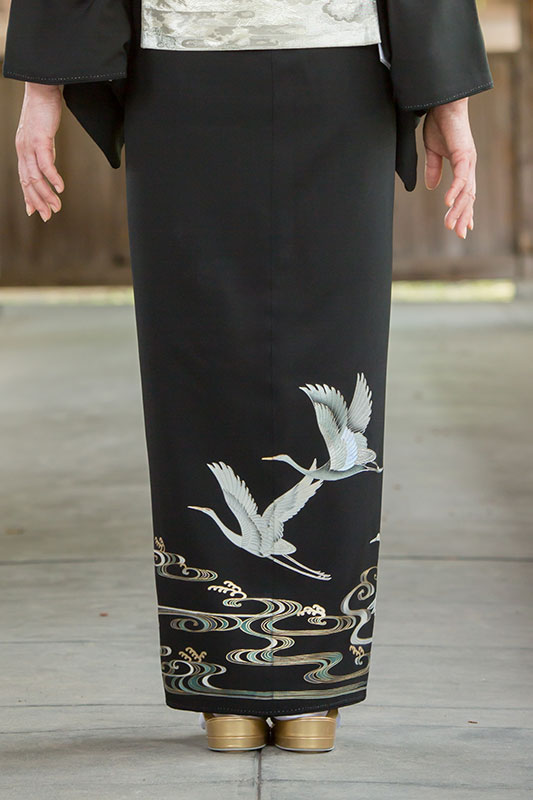 裾模様（後ろ）