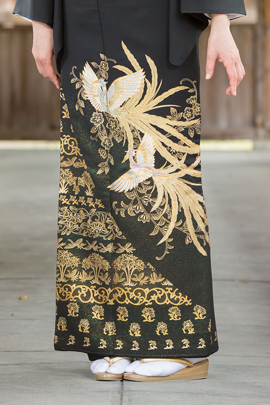 裾模様（前）