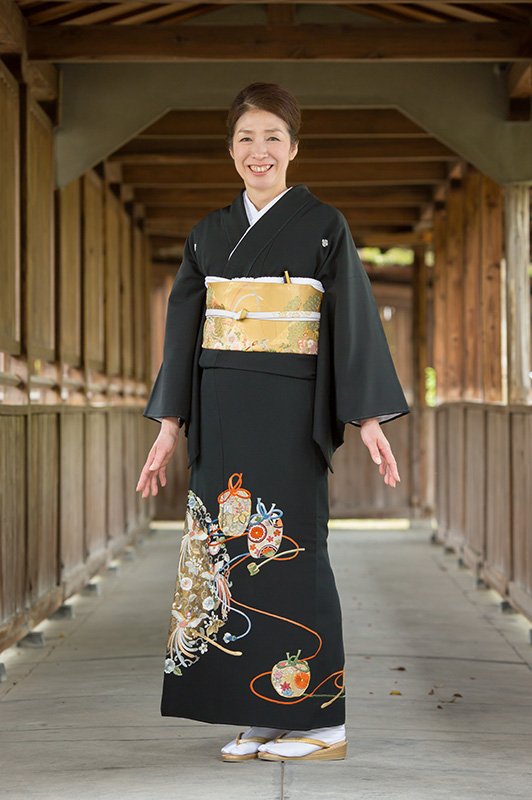 鳳凰 お茶入れ刺繍※小物は写真と異なる場合がございます