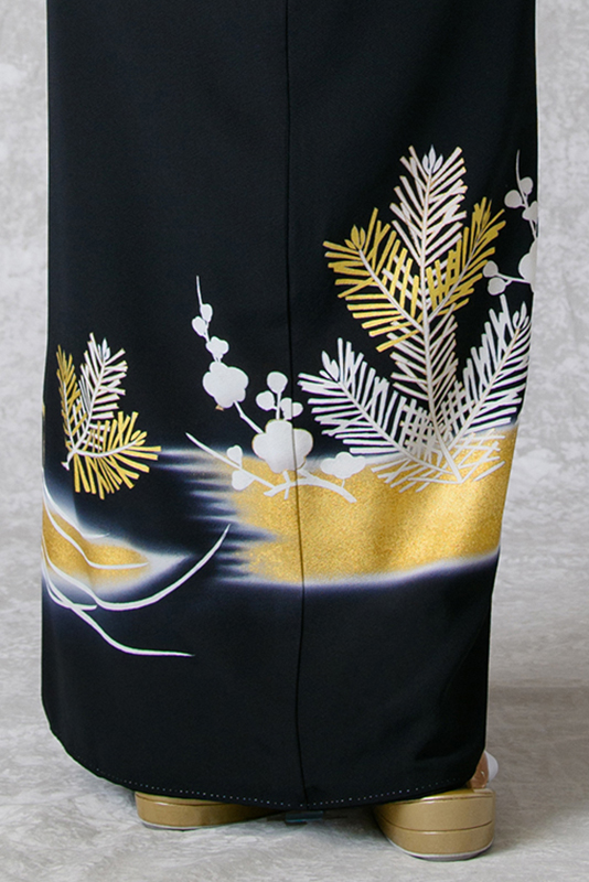 裾模様（後ろ）