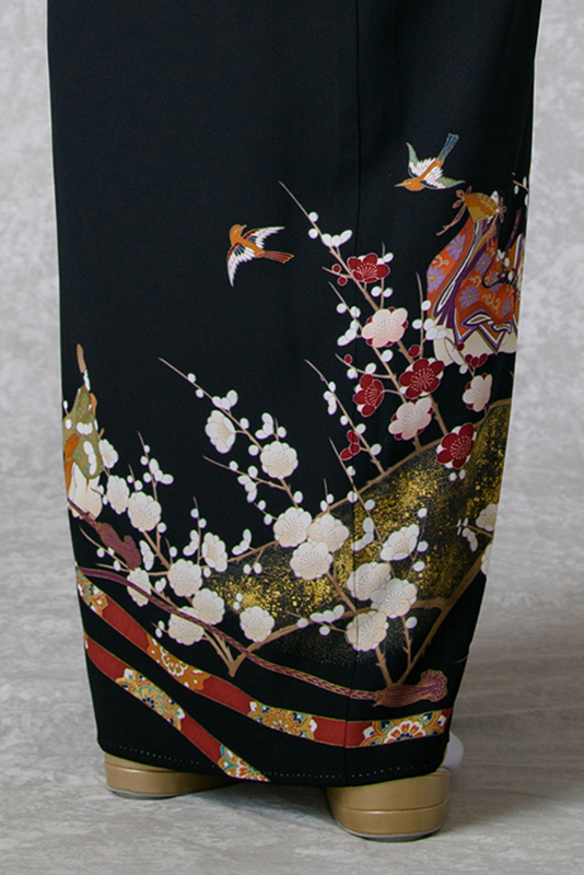 裾模様（後ろ）