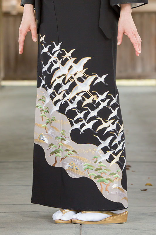 裾模様（前）