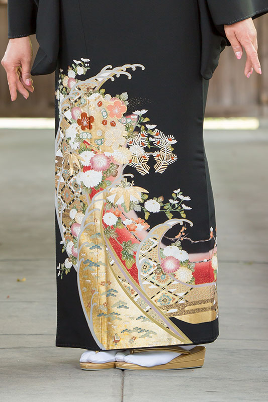 裾模様（前）