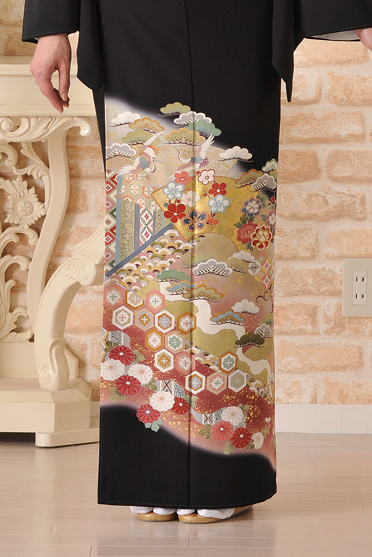 裾模様（前）