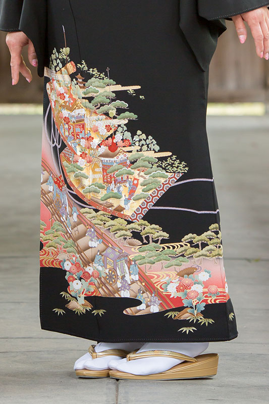 裾模様（前）