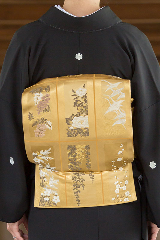 袋帯（太鼓）