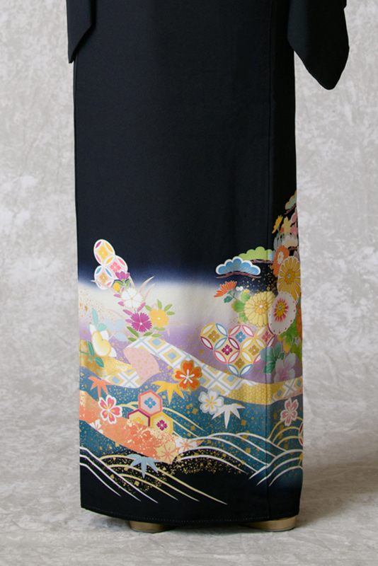 裾模様（後ろ）