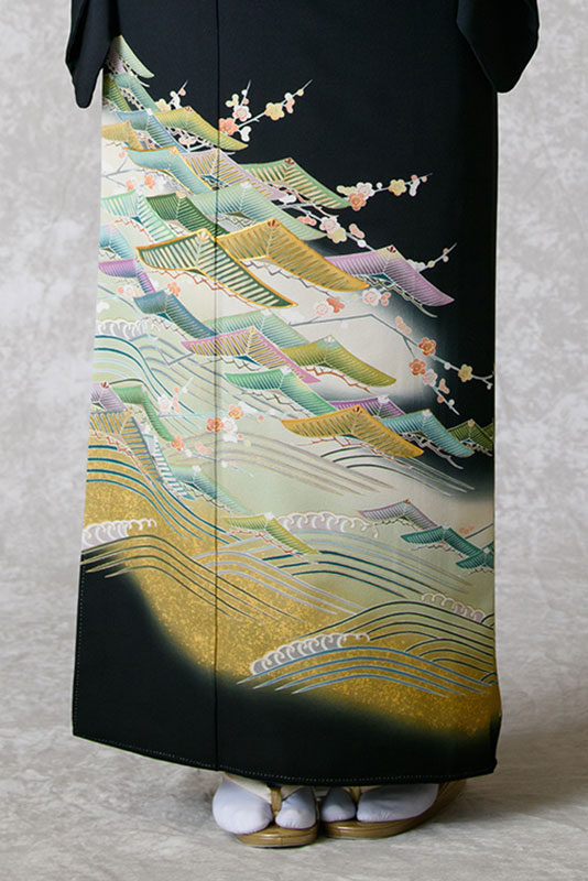 裾模様（前）