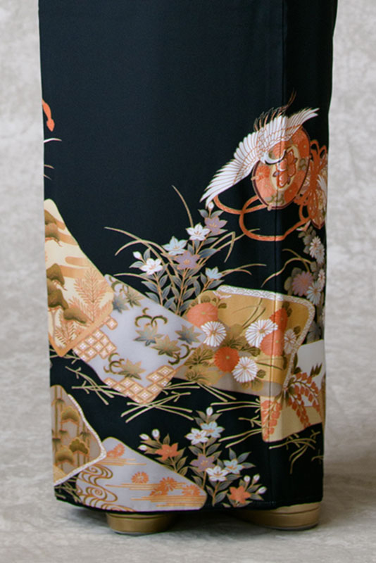 裾模様（後ろ）
