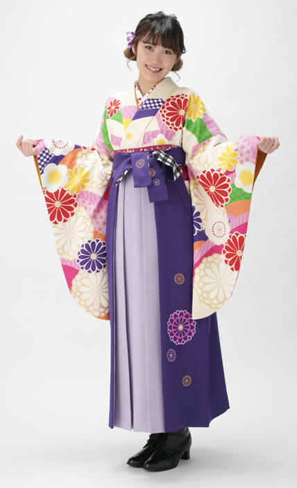 波に菊