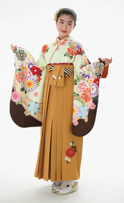 卒業袴 花くす玉